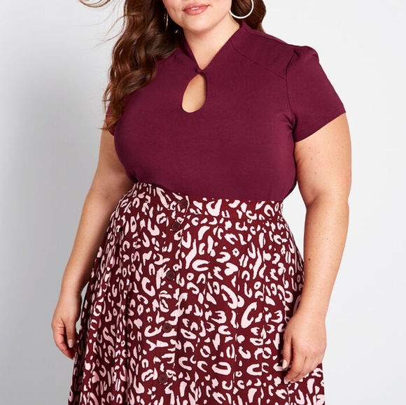 Modcloth Tops - ModCloth | High Society Style Knit Top